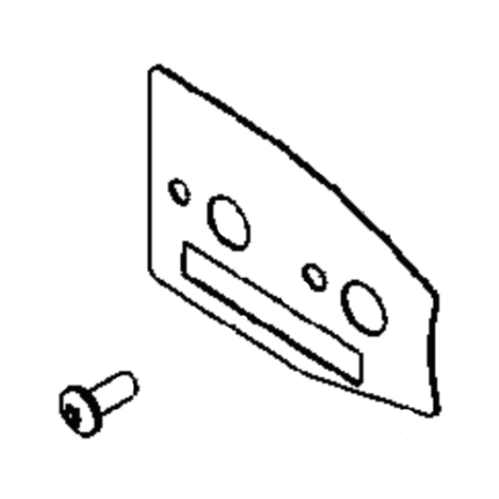 Slidplade 5826103-01 i gruppen Reservedele / Reservedele Motorsave / Reservedele Husqvarna 120/E hos GPLSHOP (5826103-01)