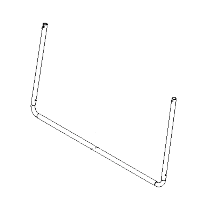 Ramme, Front, Tex/Crd i gruppen Reservedele / Reservedele Havetraktorer / Reservedele Husqvarna TC 238 hos GPLSHOP (5835115-01)
