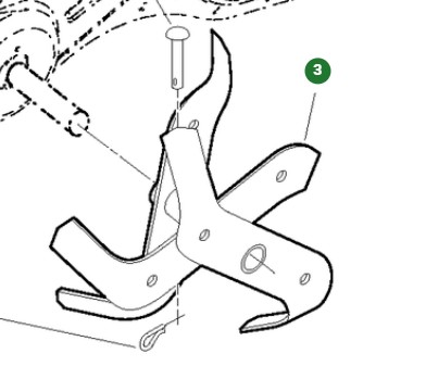 Kniv 5839505-02 i gruppen Reservedele / Reservedele til Husqvarna Jordfræsere / Reservedele Husqvarna TR430 hos GPLSHOP (5839505-02)