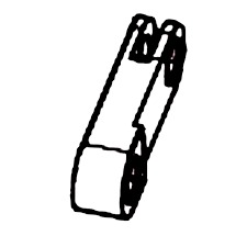 Link Arm 5856035-01 i gruppen Reservedele / Reservedele Motorsave / Reservedele Husqvarna 240i hos GPLSHOP (5856035-01)