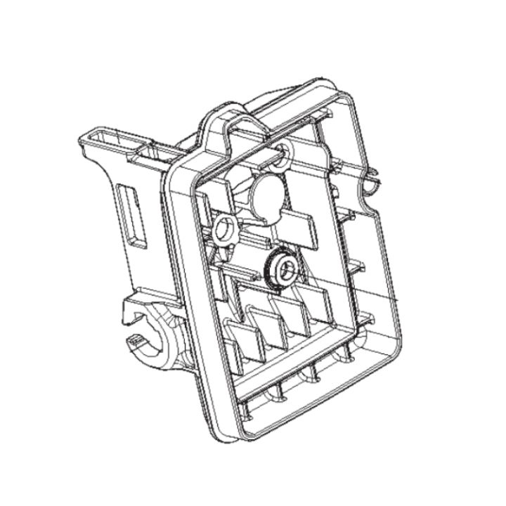 Luftfilterholder i gruppen Reservedele / Reservedele Løvblæsere / Reservedele Husqvarna 525BX hos GPLSHOP (5856044-01)