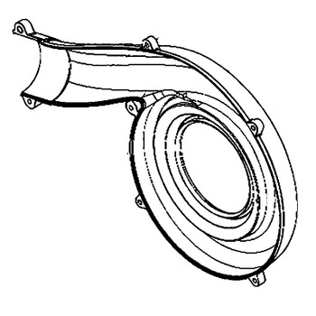 Shell Hay i gruppen Reservedele / Reservedele Løvblæsere / Reservedele Husqvarna 525BX hos GPLSHOP (5856126-01)