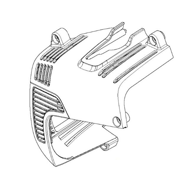 Motordæksel i gruppen Reservedele / Reservedele Løvblæsere / Reservedele Husqvarna 525BX hos GPLSHOP (5856252-02)