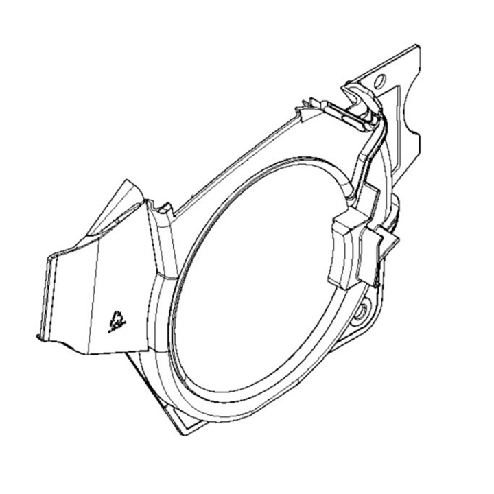 Luftlederkøling 5866890-01 i gruppen Reservedele / Reservedele Motorsave / Spare parts Husqvarna 543XP/G hos GPLSHOP (5866890-01)