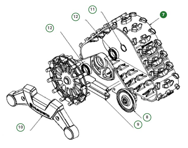 Gummilarv 5869964-01 i gruppen hos GPLSHOP (5869964-01)