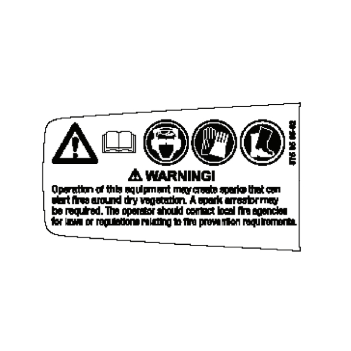 Decal i gruppen Reservedele / Reservedele Hækkeklippere / Reservedele Husqvarna 322HD60 hos GPLSHOP (5871300-02)