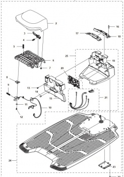 Ladestation Sileno 5878329-01 i gruppen Reservdele Robotplæneklipper / Reservdele Gardena R100Li/R100LiC/R130Li/R130LiC/R160Li / Gardena R100Li/R100LiC/R130Li/R130LiC/R160Li - 2016 hos GPLSHOP (5878329-01)