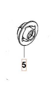 Skralde 5878760-01 i gruppen Reservedele / Reservedele Motorsave / Reservdele Husqvarna T525 hos GPLSHOP (5878760-01)
