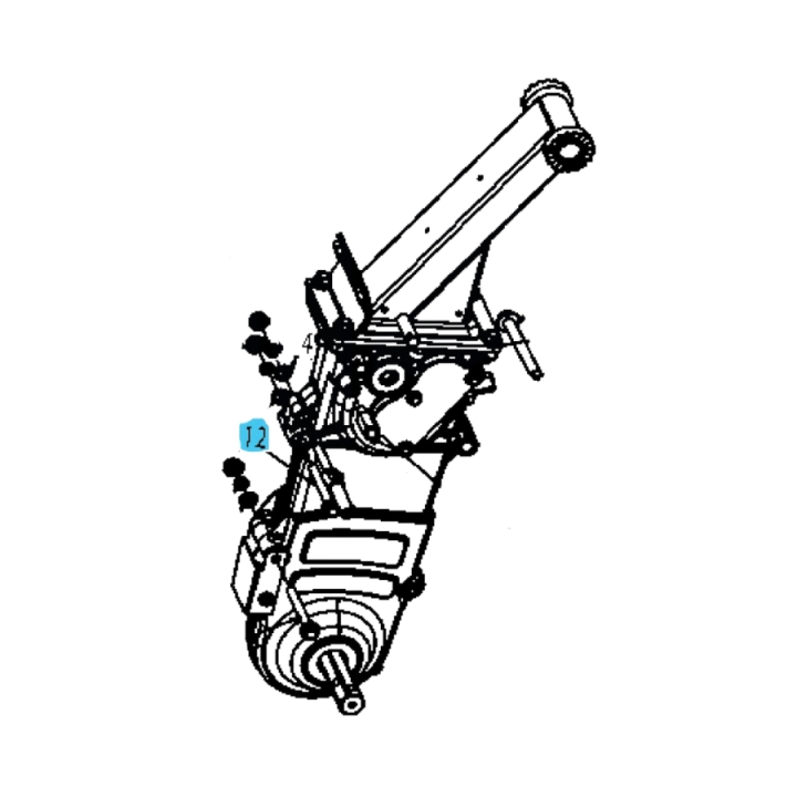 Skrue 5879372-01 i gruppen Reservedele / Reservedele til Husqvarna Jordfræsere / Reservedele Husqvarna TF230 hos GPLSHOP (5879372-01)