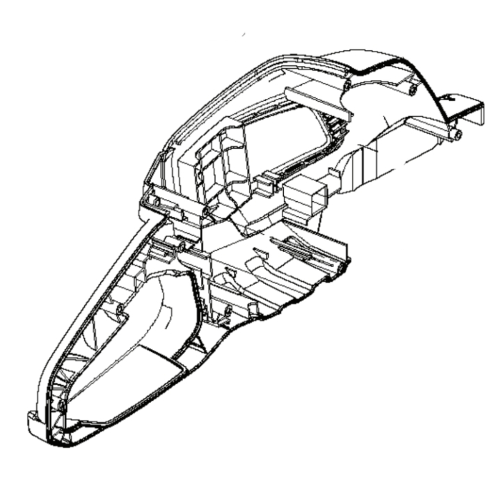 Dæksel venstre i gruppen Reservedele / Reservedele Hækkeklippere / Reservedele Husqvarna 115iHD45 hos GPLSHOP (5881458-03)