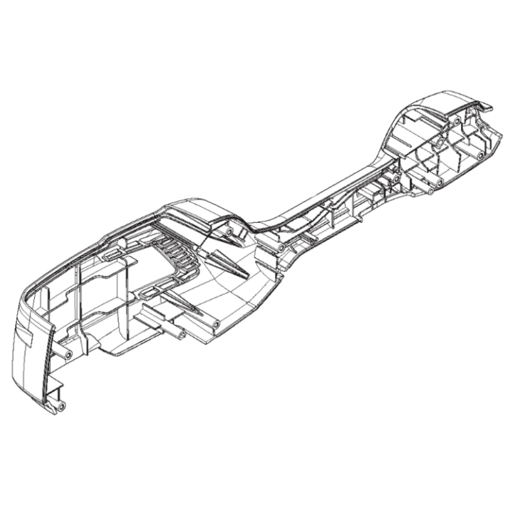 Dæksel venstre i gruppen Reservedele / Reservedele Buskryddere / Reservedele Husqvarna 136LiL hos GPLSHOP (5881461-01)