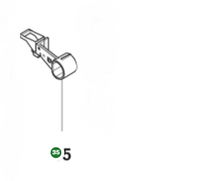 Arm i gruppen Reservedele / Reservedele Hækkeklippere / Reservedele Husqvarna 520iHT4 hos GPLSHOP (5882192-01)