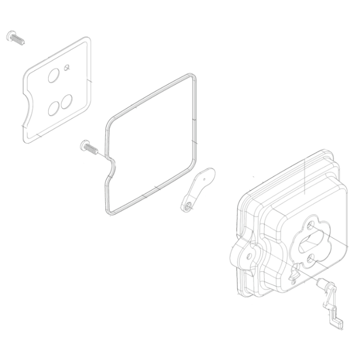 Filterhusskærm i gruppen Reservedele / Reservedele Hækkeklippere / Reservedele Husqvarna 226HD60S hos GPLSHOP (5886285-01)