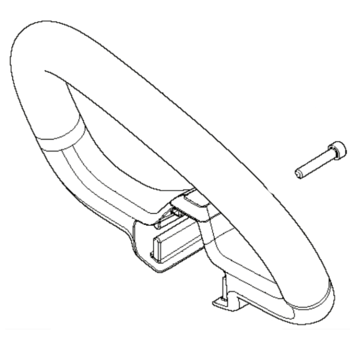 Håndtag foran i gruppen Reservedele / Reservedele Buskryddere / Reservedele Husqvarna 136LiL hos GPLSHOP (5887550-01)