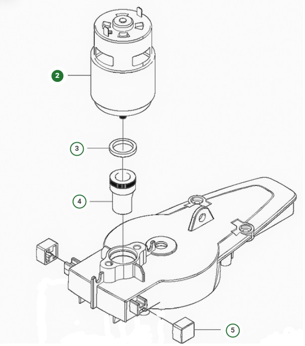 Motorkompl 5887603-01 i gruppen  hos GPLSHOP (5887603-01)