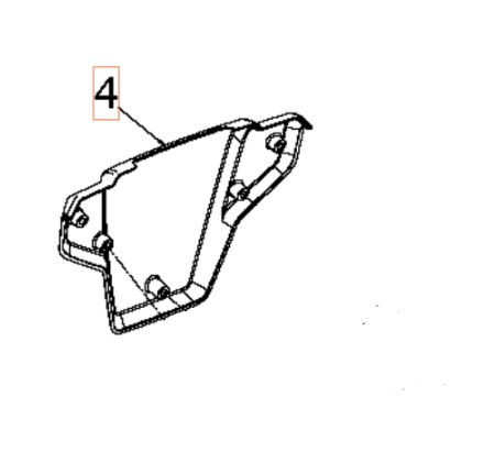 Beslag Rotator Front 5897542-01 i gruppen  hos GPLSHOP (5897542-01)