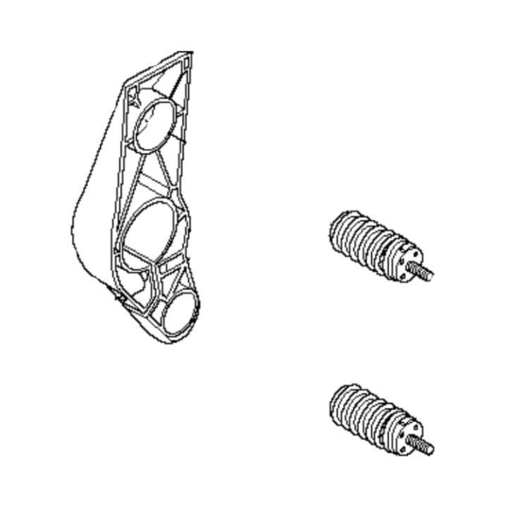 Holder Kit Antivibration 591186001 5911860-01 i gruppen Reservedele / Reservedele Buskryddere / Reservedele Husqvarna 545RX/T/Autotune hos GPLSHOP (5911860-01)