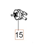 Ventil Dosering Vinklet Sp 5926176-23 i gruppen Reservedele / Reservedele Højtryksrensere / Reservedele Husqvarna PW490 hos GPLSHOP (5926176-23)