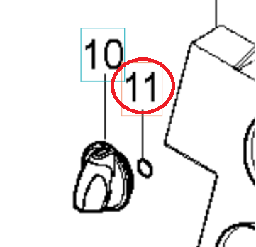 O-Ring 102X25 Nbr 70 5926176-68 i gruppen Reservedele / Reservedele Højtryksrensere / Reservedele Husqvarna PW490 hos GPLSHOP (5926176-68)