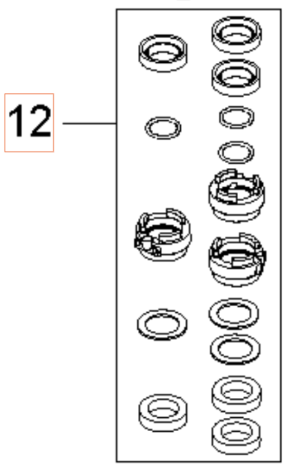 Seal Kit Rep Sys Ceramic Sp 5926176-90 i gruppen  hos GPLSHOP (5926176-90)