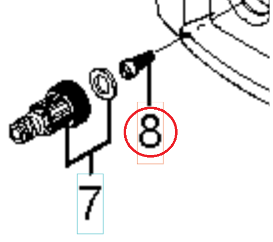 Si Si Si 5926176-98 i gruppen Reservedele / Reservedele Højtryksrensere / Reservedele Husqvarna PW125 hos GPLSHOP (5926176-98)