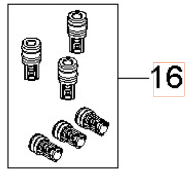Valg Af Ventilsug Og Tryk 5926176-99 i gruppen Reservedele / Reservedele Højtryksrensere / Reservedele Husqvarna PW235R hos GPLSHOP (5926176-99)