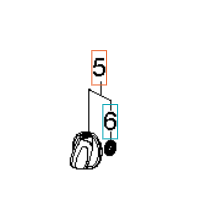 Knapkontaktbeslag 5926177-02 i gruppen Reservedele / Reservedele Højtryksrensere / Reservedele Husqvarna PW360 hos GPLSHOP (5926177-02)