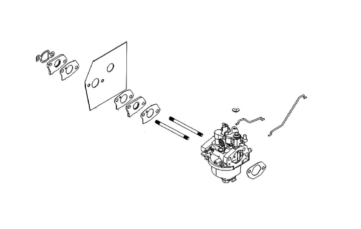 Karburator Sæt Rv175 Karburator 5930582-01 i gruppen hos GPLSHOP (5930582-01)