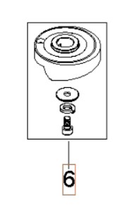 Disc Wobble 10 Grader Sp 5931309-01 i gruppen Reservedele / Reservedele Højtryksrensere / Reservedele Husqvarna PW490 hos GPLSHOP (5931309-01)