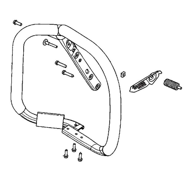 Håndtag System Wrap 593202803 5932028-03 i gruppen Reservedele / Reservedele Motorsave / Reservdele Husqvarna 592XP/G hos GPLSHOP (5932028-03)
