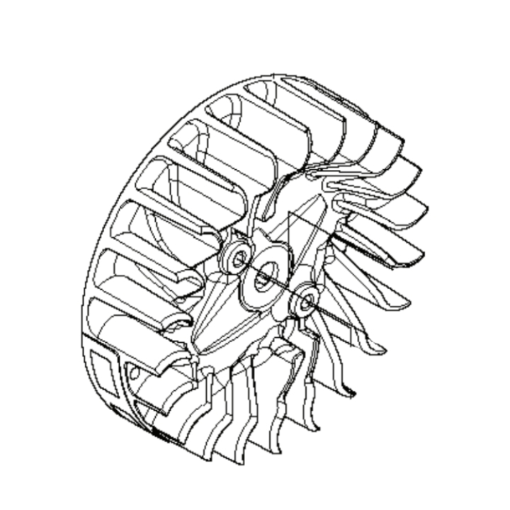 Svinghjul Husqvarna 592XPG i gruppen Reservedele / Reservedele Motorsave / Reservdele Husqvarna 592XP/G hos GPLSHOP (5932399-02)