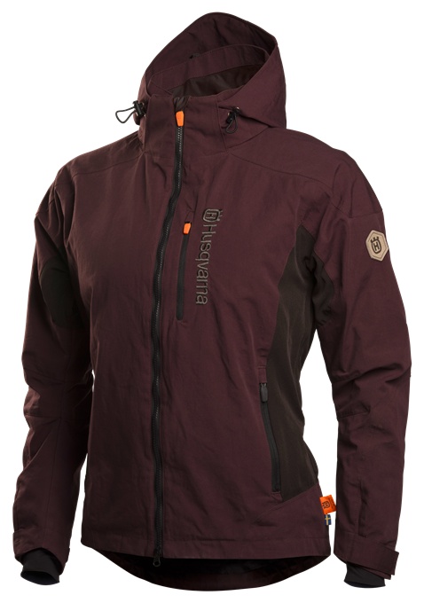 Husqvarna Xplorer Shell jacket women grape purple, XS i gruppen Husqvarna Skov og have produkter / Husqvarna Tøj/Udstyr / Fritidstøj Xplorer hos GPLSHOP (5932504-42)