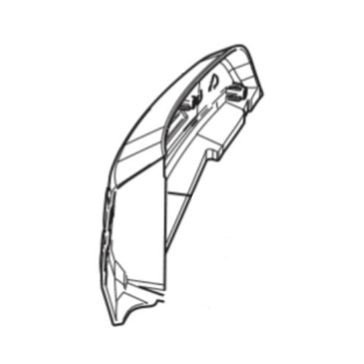 Motorhjelm venstre dæksel i gruppen Reservedele / Reservedele Rider / Reservedele Husqvarna Rider 420 TSX AWD hos GPLSHOP (5933476-01)