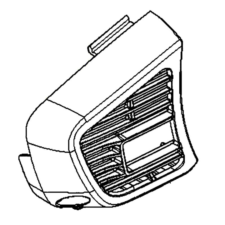 Lyddæmper Cover Orange 5937267-01 i gruppen Reservedele / Reservedele Motorsave / Reservdele Husqvarna T525 hos GPLSHOP (5937267-01)
