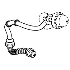 Udskylning Af Brændstofslange 593976401 5939764-01 i gruppen Reservedele / Reservedele Motorsave / Reservdele Husqvarna 592XP/G hos GPLSHOP (5939764-01)