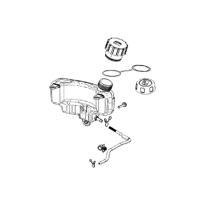 Brændstoftank Rato 120 5949844-01 i gruppen hos GPLSHOP (5949844-01)