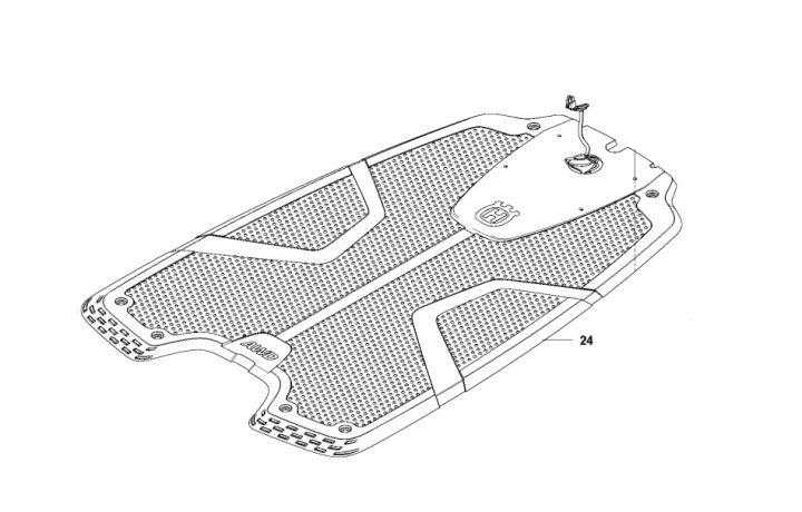 Ladeplade 435X AWD i gruppen Reservdele Robotplæneklipper / Reservedele Husqvarna Automower® 435X AWD / Automower 435X AWD - 2023 hos GPLSHOP (5952836-01)