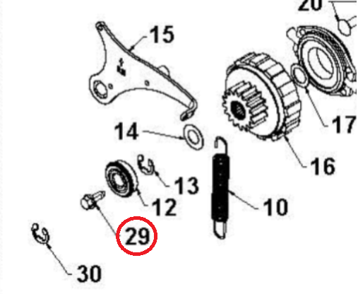Skrue Ekstern Sexagon Hoved Fl 5955177-01 i gruppen  hos GPLSHOP (5955177-01)