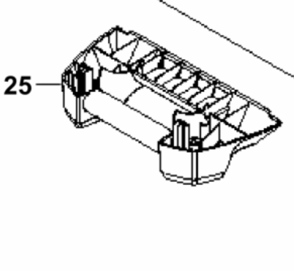 Forfodhøjde 5960254-01 i gruppen Reservedele / Reservedele Højtryksrensere / Reservedele Husqvarna PW350 hos GPLSHOP (5960254-01)