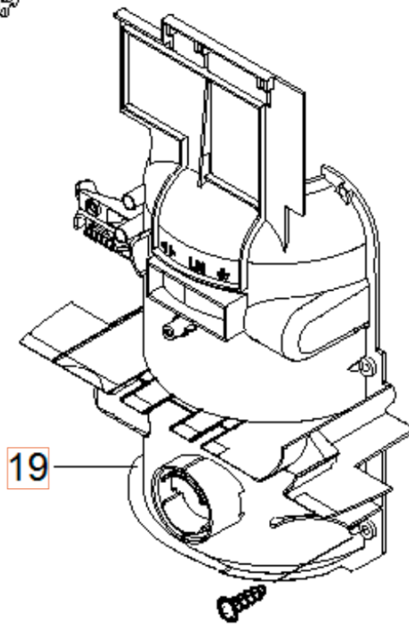 Motorskærm Front Sp 5960271-01 i gruppen Reservedele / Reservedele Højtryksrensere / Reservedele Husqvarna PW460 hos GPLSHOP (5960271-01)