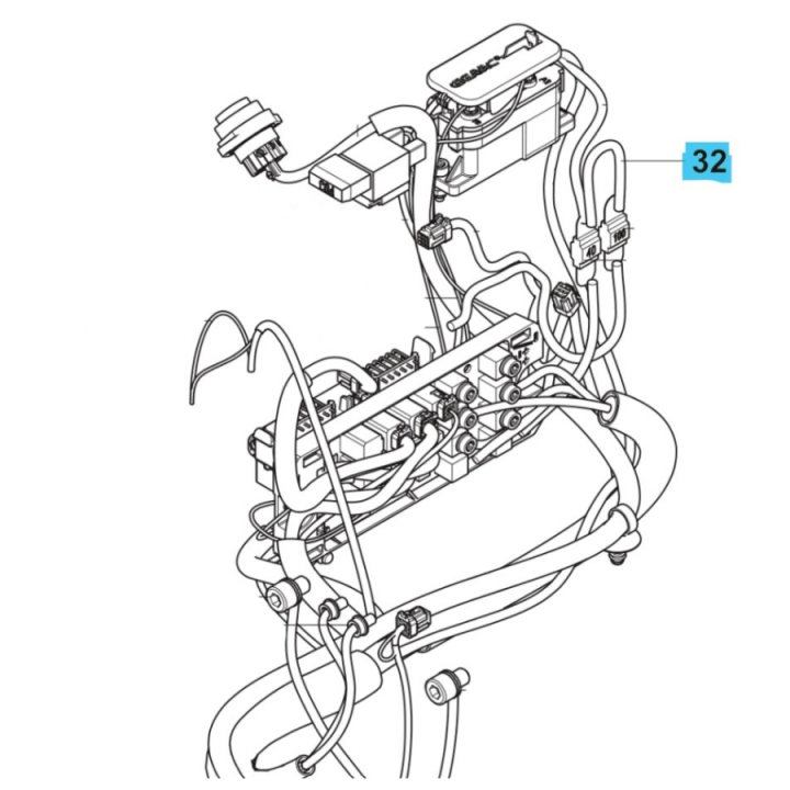 Ledningsføring Strømforsyning W122 i gruppen  hos GPLSHOP (5960280-04)