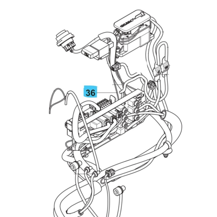 Ledningsføring Strømforsyning W122 i gruppen  hos GPLSHOP (5960280-08)