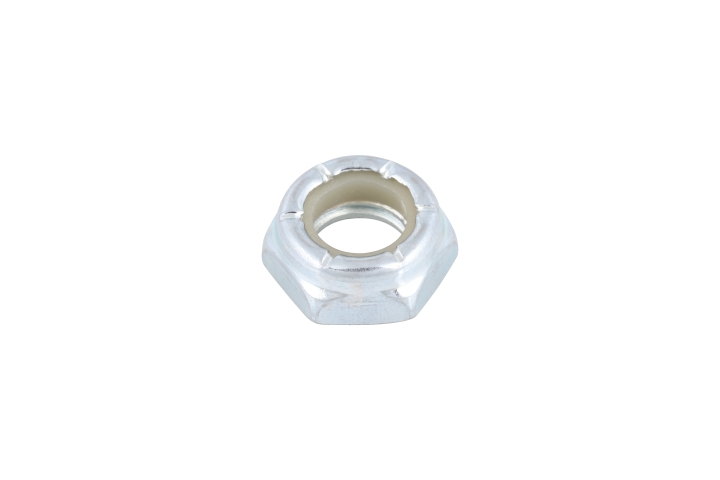 Møtrik med dominerende moment sekskantmøtrik med nonmetal I 3/8-16 x 0,564 tommer fastgørelsesskrue nyloc klar zink i gruppen Reservedele / Reservedele Havetraktorer / ➤YT- & YTH-modeller / Reservedele Husqvarna YTH 22V42 LS hos GPLSHOP (5962308-01)