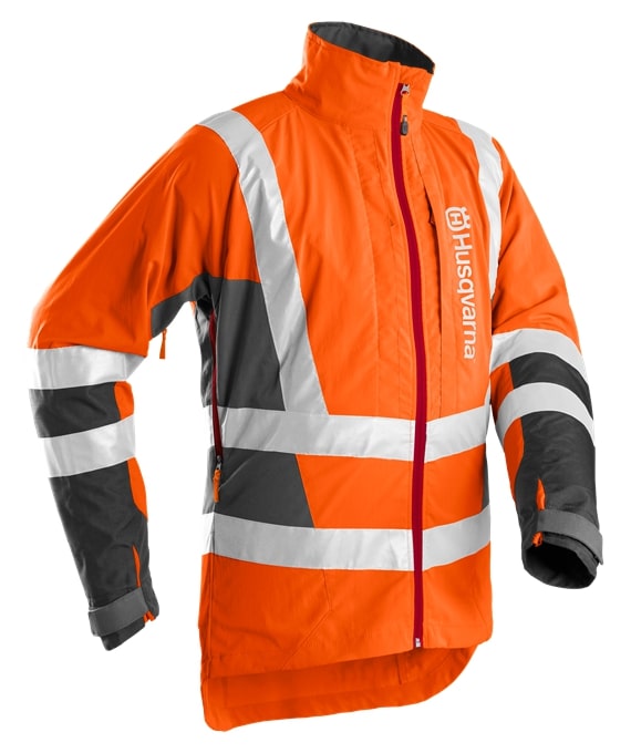 JAKKE Husqvarna TECHNICAL HIGH VIZ i gruppen Husqvarna Skov og have produkter / Husqvarna Tøj/Udstyr / Jakke hos GPLSHOP (5963037)