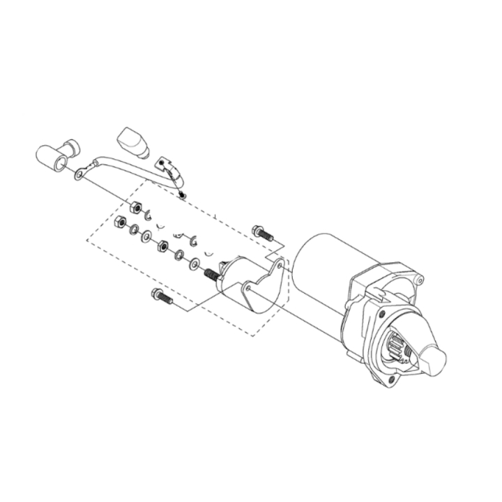 Startmotor Assy 5966057-01 i gruppen  hos GPLSHOP (5966057-01)