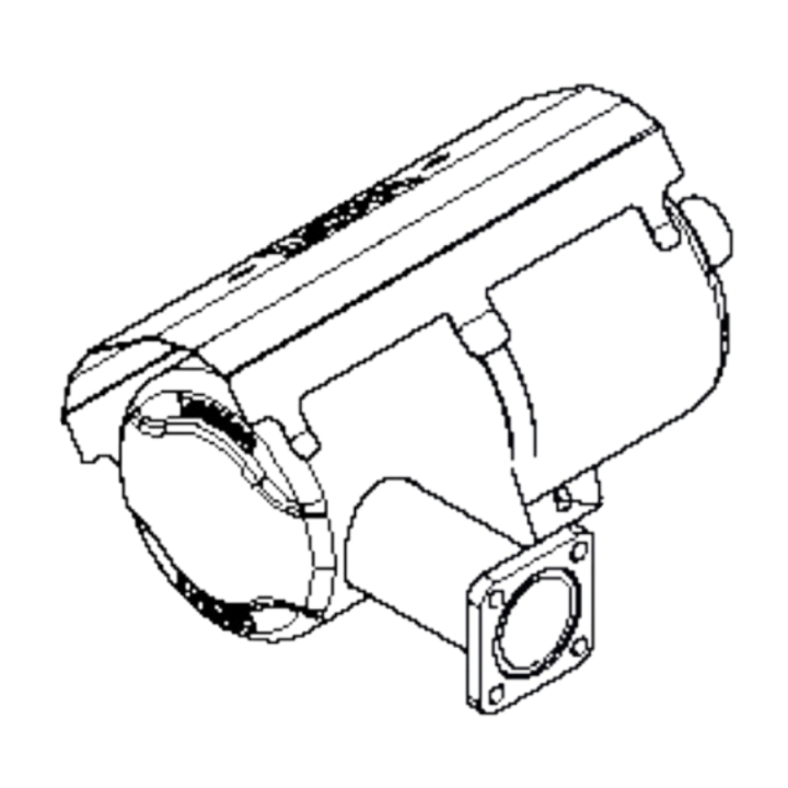 Lyddæmper Lyddæmper P520D i gruppen Reservedele / Reservedele Gräsklippare / Reservedele Husqvarna Rider / Reservedele Husqvarna P520DX hos GPLSHOP (5970328-01)