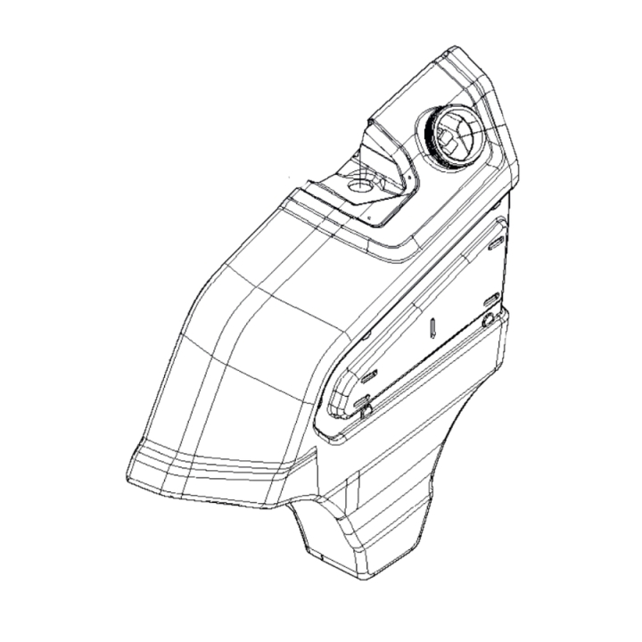 Brændstoftank P500 Hybrid / P525D i gruppen  hos GPLSHOP (5970735-01)