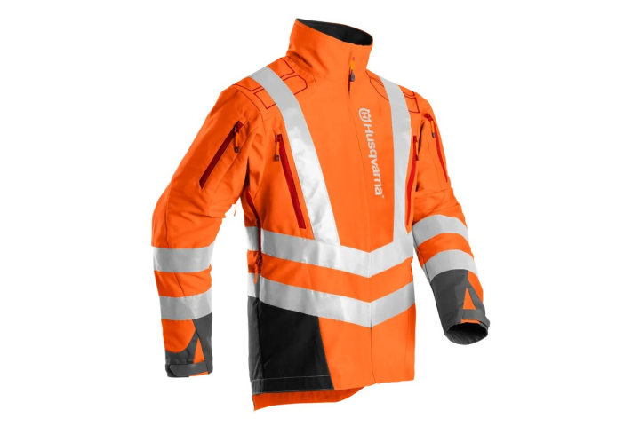Buskrydder- og trimmerjakke, High Viz i gruppen Husqvarna Skov og have produkter / Husqvarna Tøj/Udstyr / Jakke hos GPLSHOP (5972459)