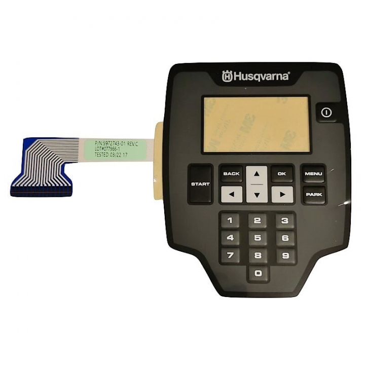 Tastatur Automower 305(2020), 310 II, 315 II i gruppen Reservedele Robotplæneklipper / Reservedele Husqvarna Automower® 305 - 2020 / Automower 305 - 2025 hos GPLSHOP (5972743-02)