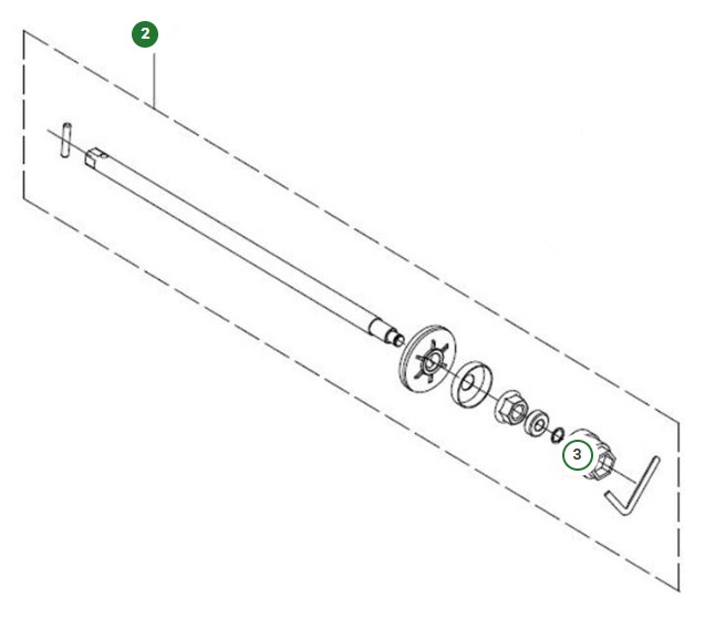 Fuldstændig Scarifier Assy 5975280-01 i gruppen  hos GPLSHOP (5975280-01)